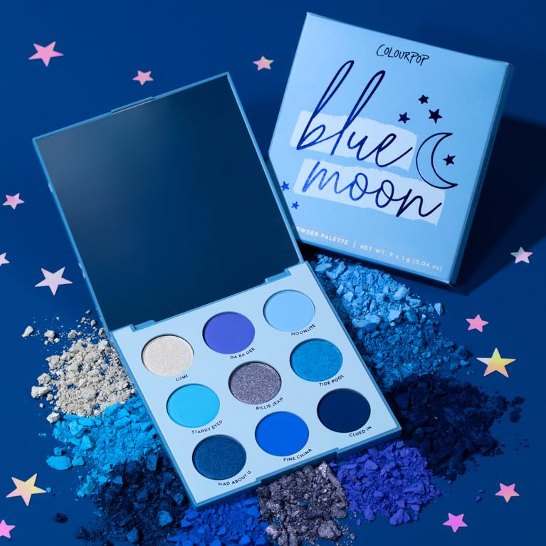 ColourPop Blue Moon Eyeshadow Palette
