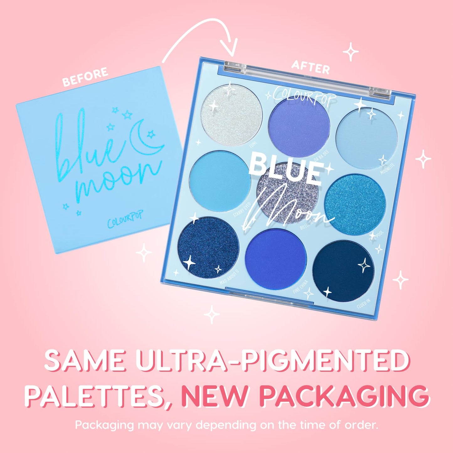 ColourPop Blue Moon Eyeshadow Palette