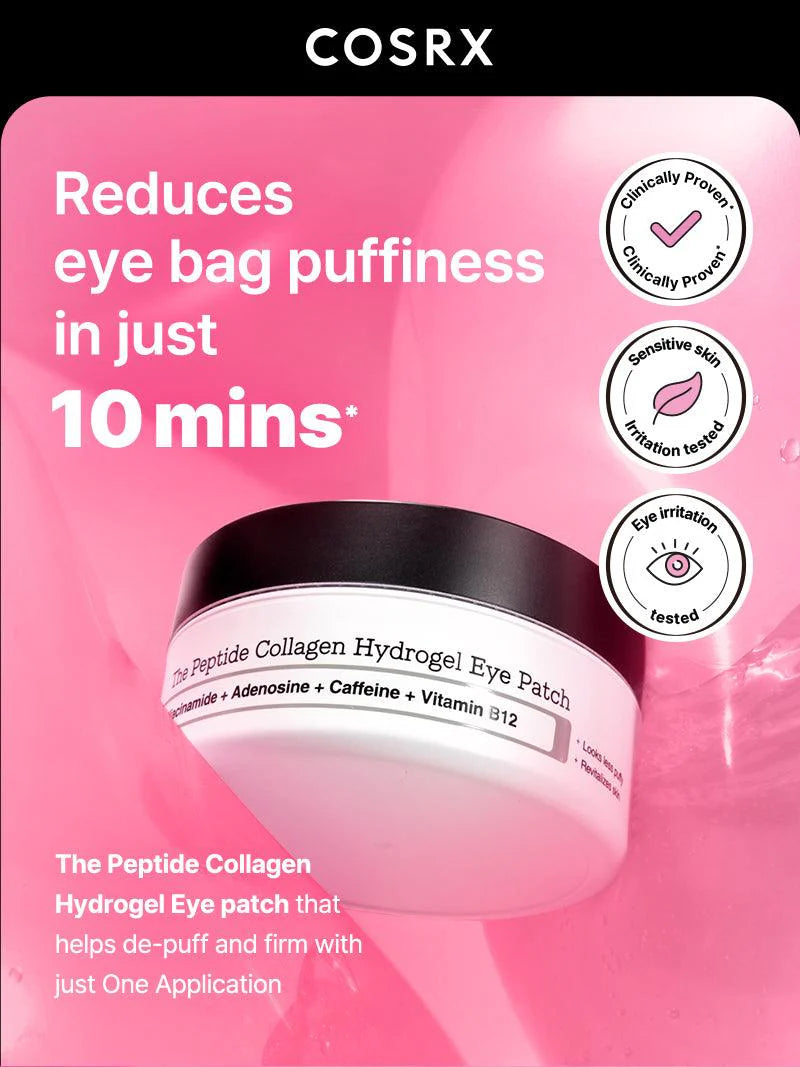 COSRX Peptide Collagen Hydrogel Eye Patch